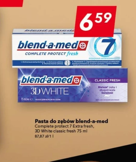 Blend-a-med 3DWhite Luxe Perfection Pasta do zębów 75 ml