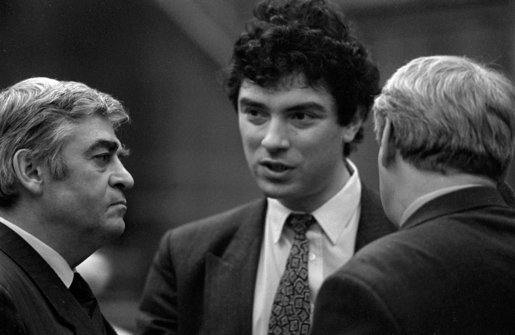 Borys Niemcow w latach 90.