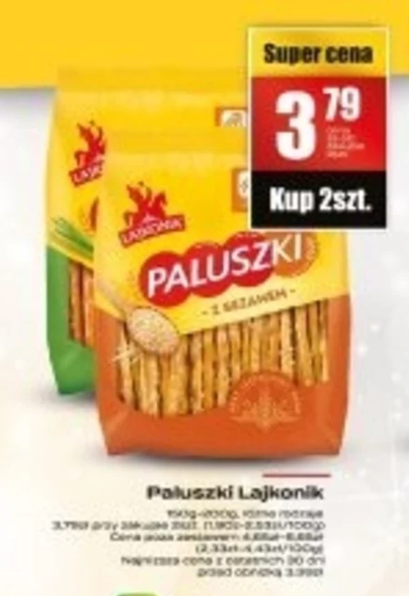 Paluszki Lajkonik