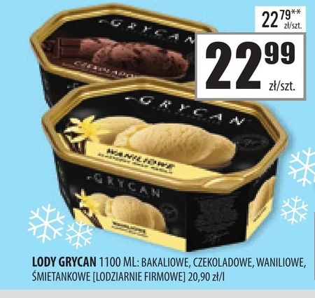 Grycan Lody waniliowe 1100 ml