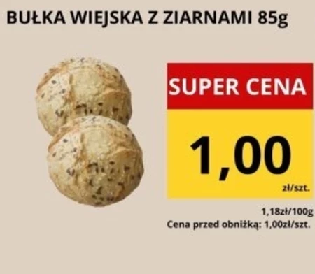 Bułka z ziarnem