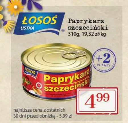 Łosoś Ustka Paprykarz szczeciński 310 g