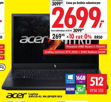 Ноутбук Acer