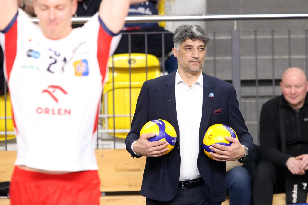 Andrea Giani, trener ZAKS-y Kędzierzyn-Koźle Andrea Giani, trener ZAKS-y Kędzierzyn-Koźle