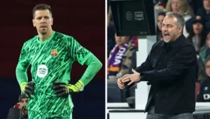 Wojciech Szczęsny i Hansi Flick