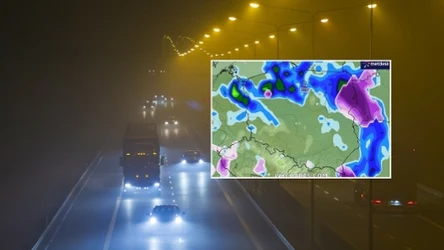 Piątek będzie wymagający, zwłaszcza na północy. Tam oprócz porannych mgieł spadnie sporo deszczu. IMGW ostrzega też przed burzami na zachodzie i południu