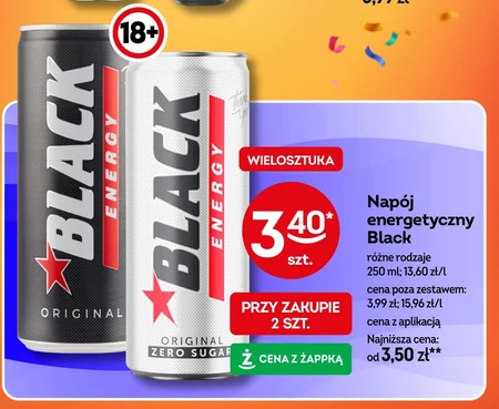 Napój energetyczny Black