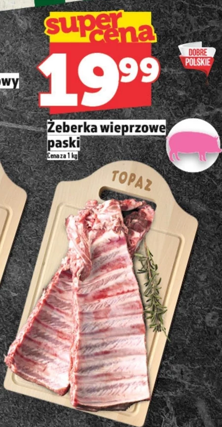 Żeberka wieprzowe Topaz