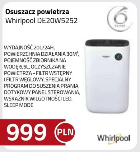 Osuszacz powietrza Whirlpool