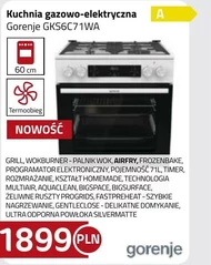 Kuchenka gazowo-elektryczna Gorenje