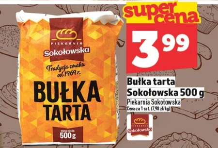 Bułka tarta Piekarnia sokołowska