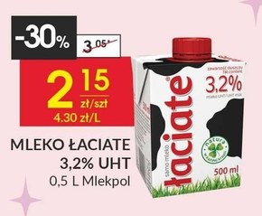 Łaciate Mleko UHT 3,2 % 500 ml niska cena