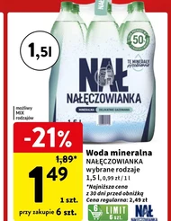 Woda mineralna Nałęczowianka