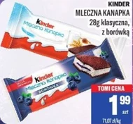 Kanapka mleczna Kinder