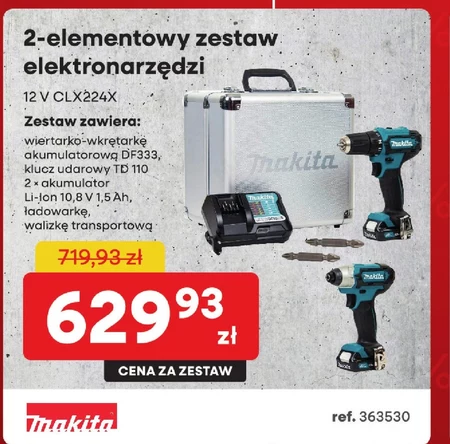 Zestaw elektronarzędzi Makita