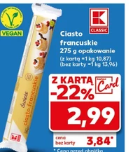 Ciasto francuskie Veganes