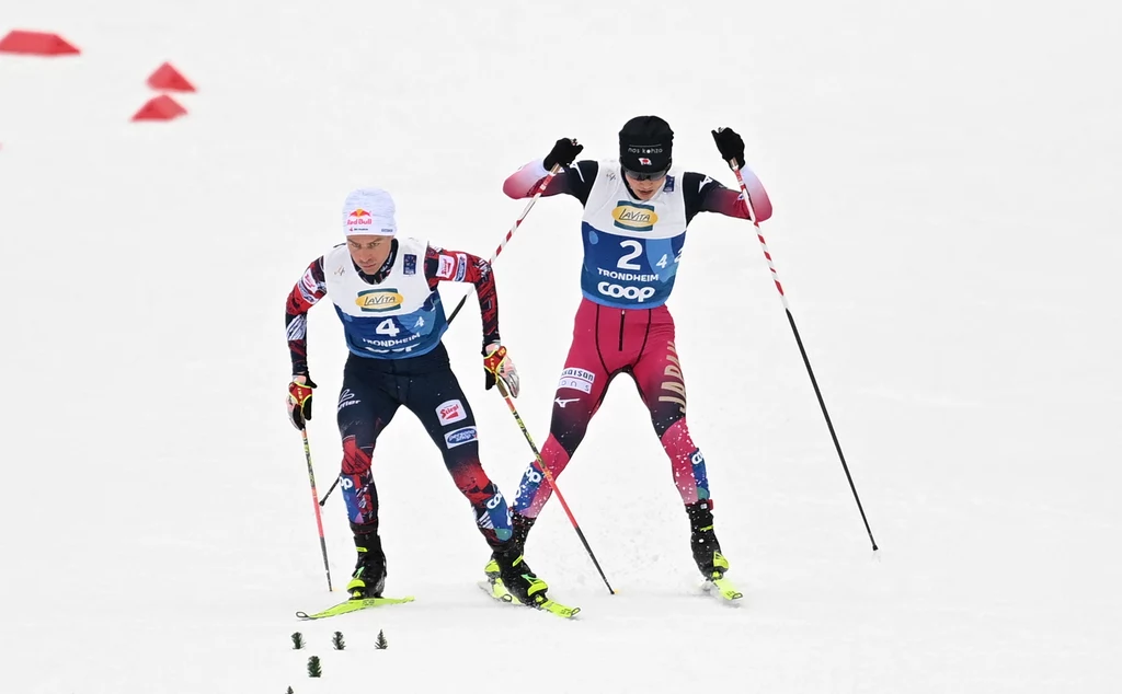Johannes Lamparter i Ryota Yamamoto w walce o brązowy medal MŚ w Trondheim Johannes Lamparter i Ryota Yamamoto w walce o brązowy medal MŚ w Trondheim
