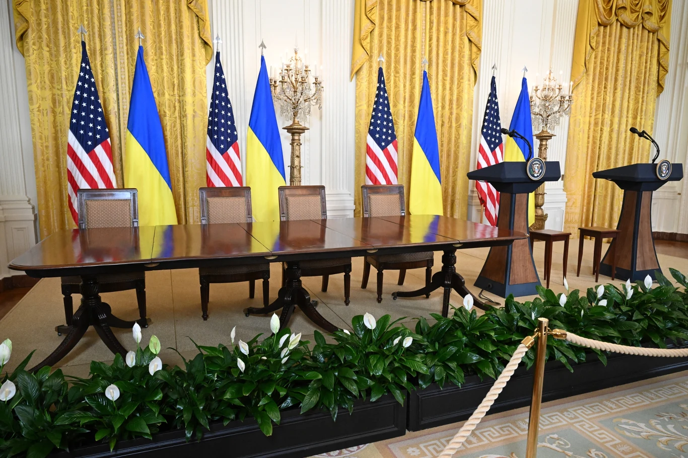 Tu miała odbyć się konferencja Trump - Zełenski. Przywódcy mieli podpisać ważną umowę Tu miała odbyć się konferencja Trump - Zełenski. Przywódcy mieli podpisać ważną umowę