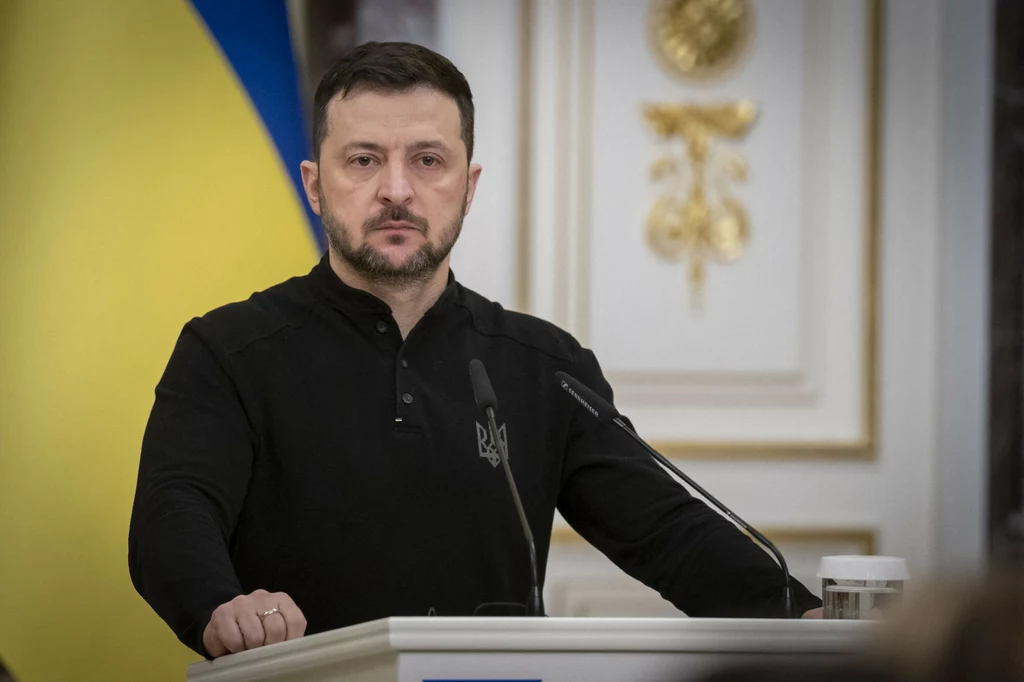 Prezydent Ukrainy Wołodymyr Zełenski Prezydent Ukrainy Wołodymyr Zełenski