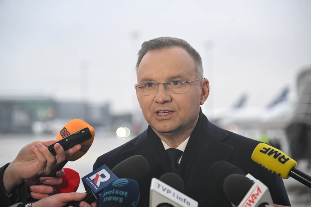 Prezydent Andrzej Duda skomentował spotkanie Trump - Zełenski Prezydent Andrzej Duda skomentował spotkanie Trump - Zełenski