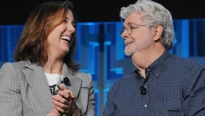 Kathleen Kennedy i George Lucas
