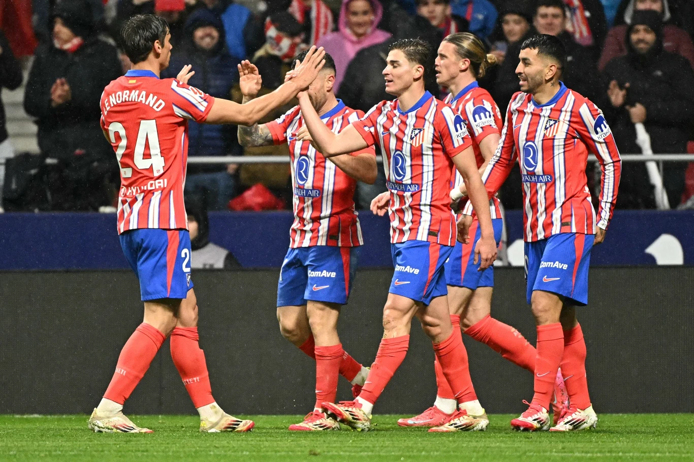 Dzięki bramce Juliana Alvareza na szczycie tabeli La Liga zasiada Atletico Madryt
