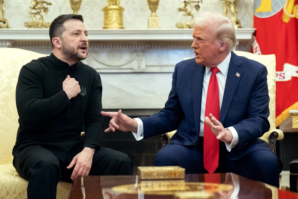 Spotkanie Wołodymyra Zełenskiego i Donalda Trumpa Spotkanie Wołodymyra Zełenskiego i Donalda Trumpa