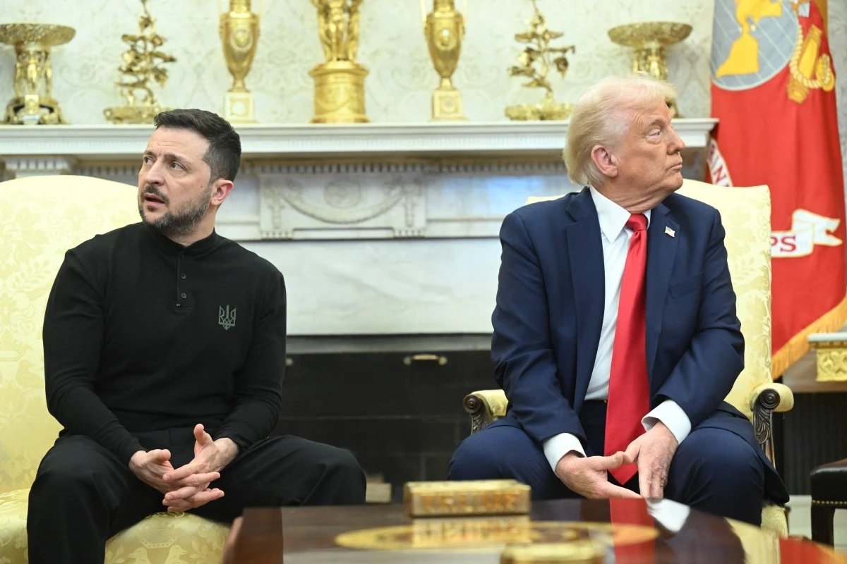 USA - Ukraina. Wołodymyr Zełenski kontra Donald Trump USA - Ukraina. Wołodymyr Zełenski kontra Donald Trump