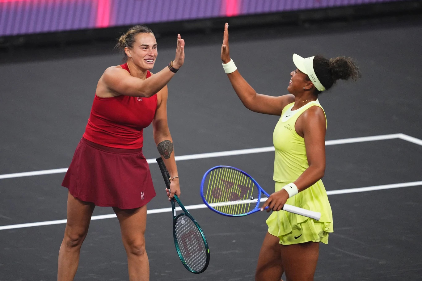 Aryna Sabalenka i Naomi Osaka Aryna Sabalenka i Naomi Osaka