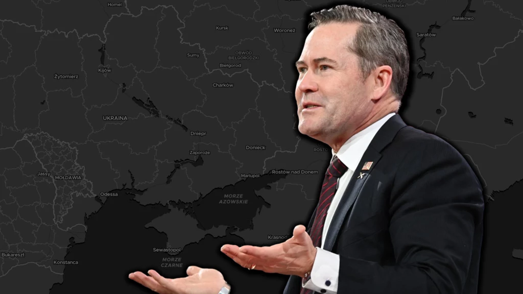 Mike Waltz o ustępstwach terytorialnych Ukrainy wobec Rosji Mike Waltz o ustępstwach terytorialnych Ukrainy wobec Rosji