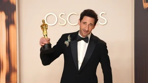 Adrien Brody z Oscarem z najlepszą rolę pierwszoplanową w filmie "The Brutalist", 2 marca 2025 roku
