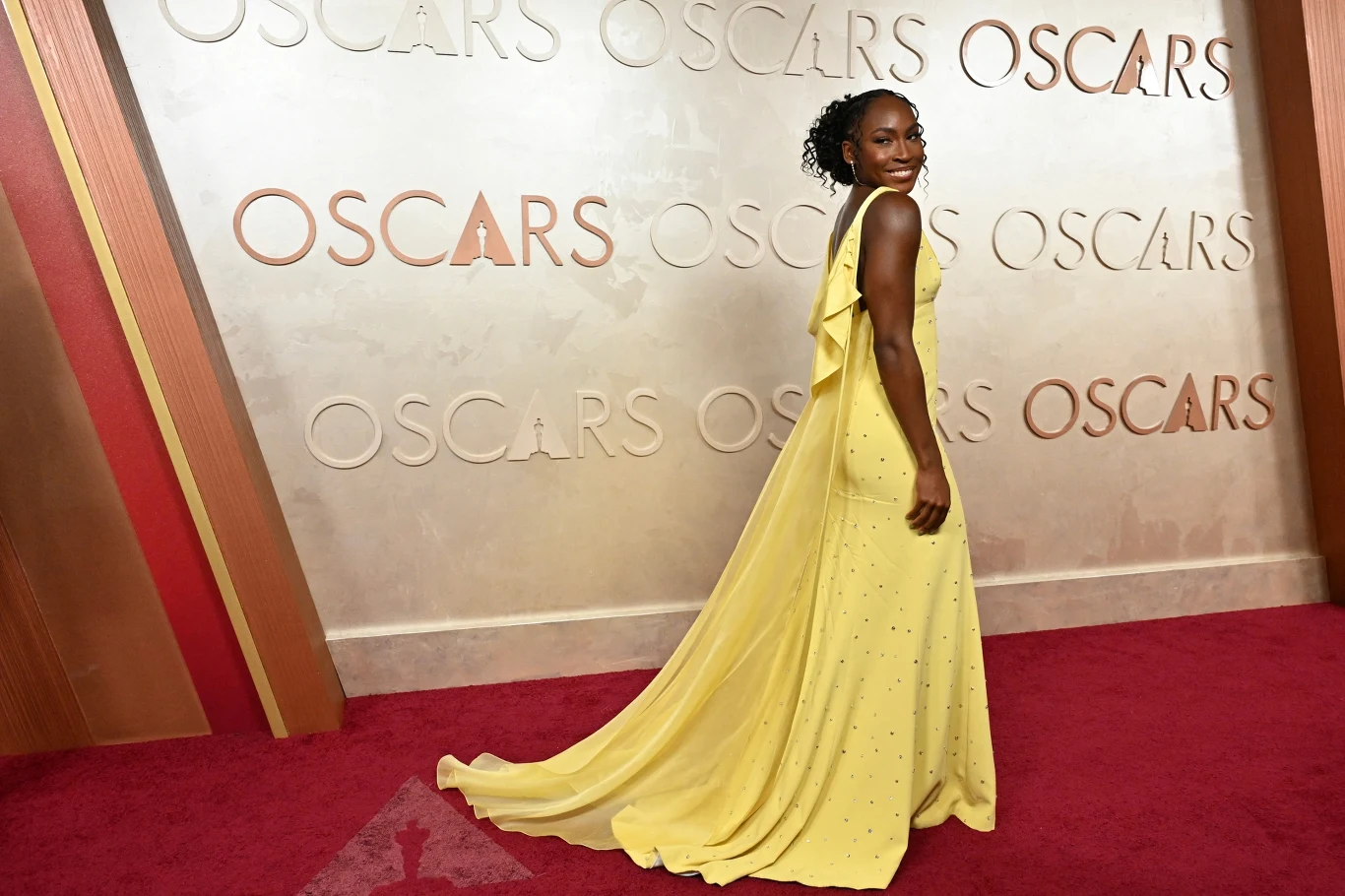 Coco Gauff na Oscarach 2025 Coco Gauff na Oscarach 2025