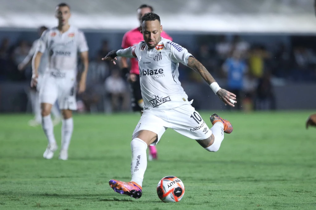 Neymar w barwach Santosu Neymar w barwach Santosu