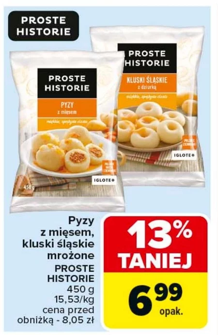 Proste Historie Kluski śląskie z dziurką 450 g