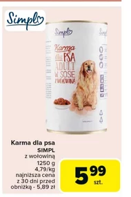 Karma dla psa Simpl