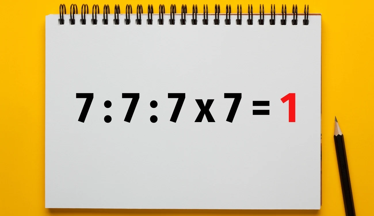 Rozwiązanie zagadki matematycznej. Czy udało ci się podać prawidłowy wynik?