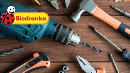 Narzędzia na promocji w Biedronce 