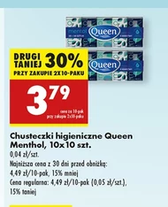 Chusteczki higieniczne Queen