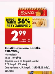 Ciastka owsiane Bonitki