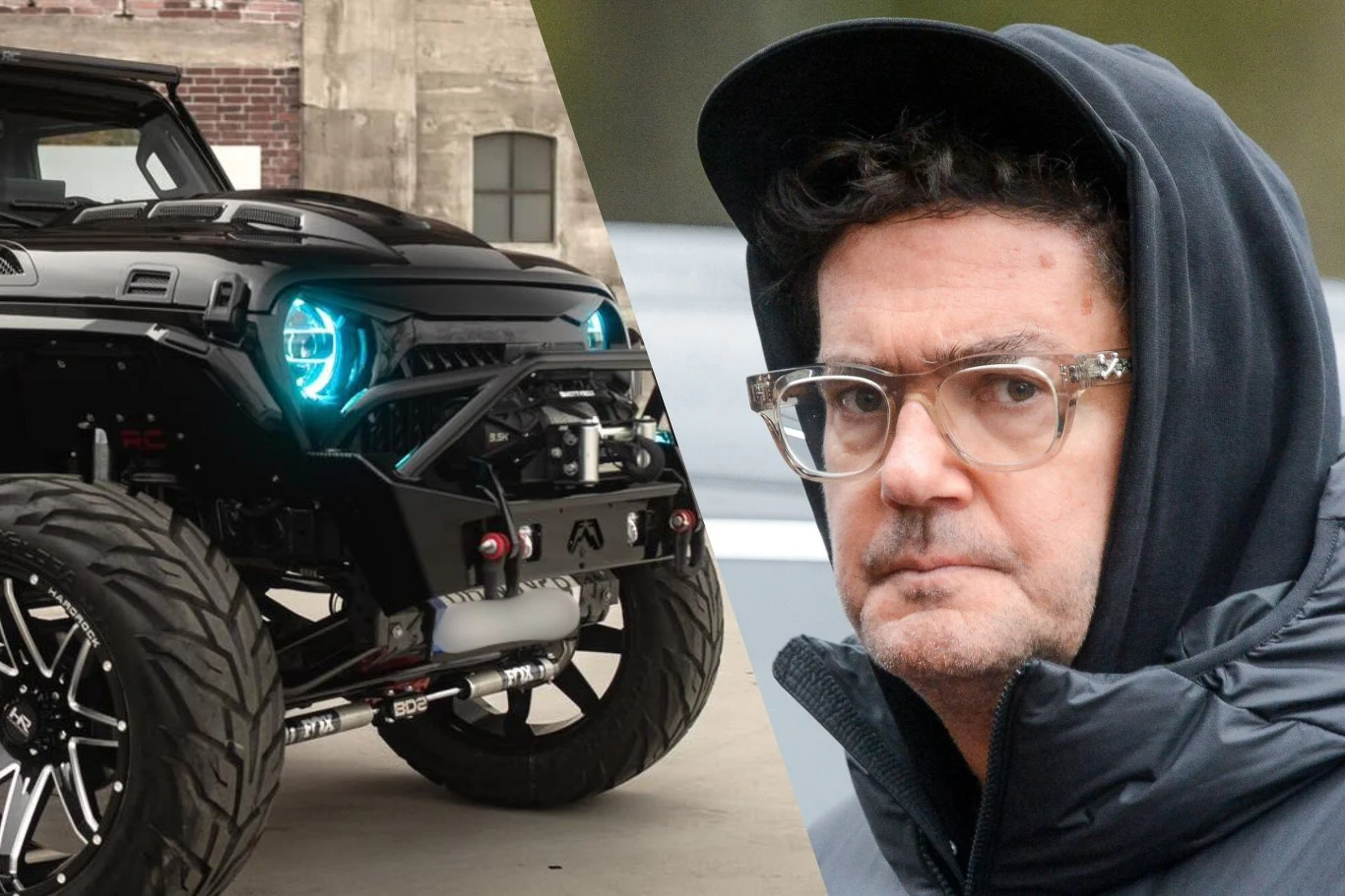 Kuba Wojewódzki kupił stuningowego Jeepa Wranglera. Samochód jest kontrowersyjny Kuba Wojewódzki kupił stuningowego Jeepa Wranglera. Samochód jest kontrowersyjny