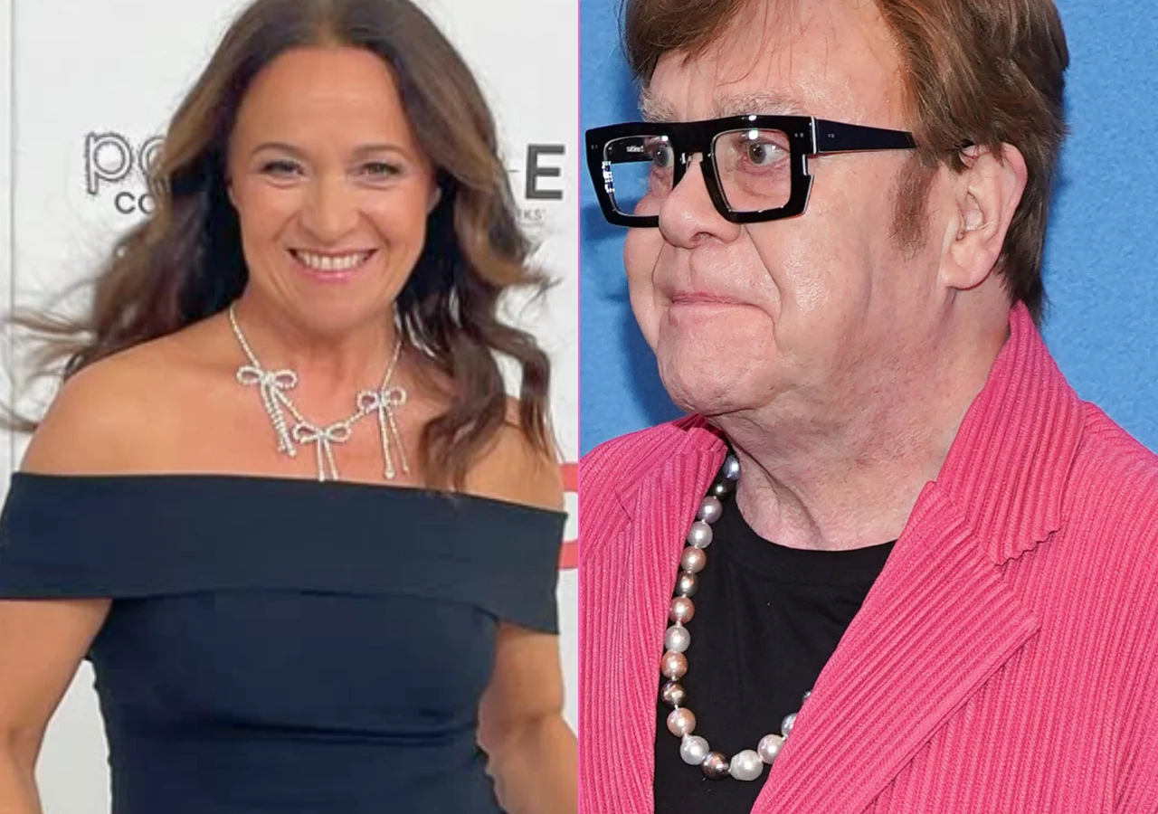 Ewa Drzyzga na imprezie u Eltona Johna Ewa Drzyzga na imprezie u Eltona Johna