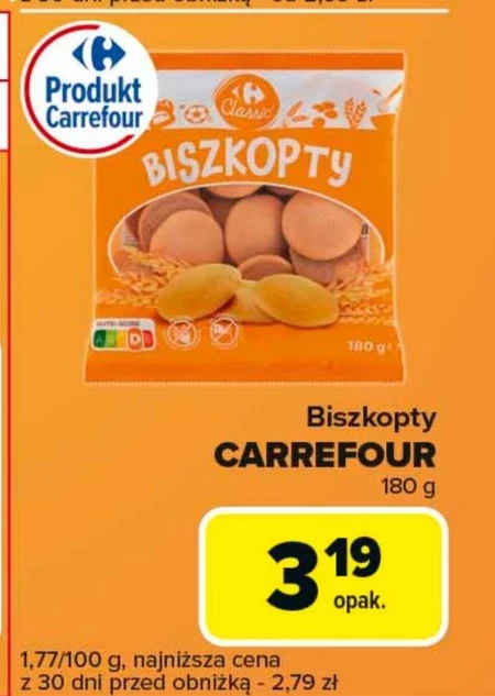 Biszkopty Carrefour