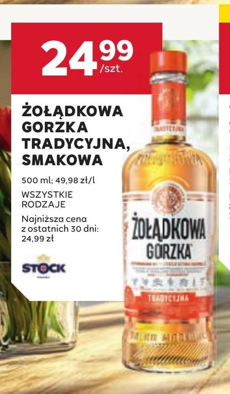 Wódka smakowa Żołądkowa Gorzka