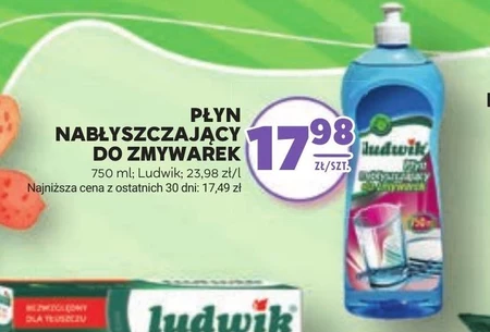 Płyn nabłyszczający do zmywarek Ludwik