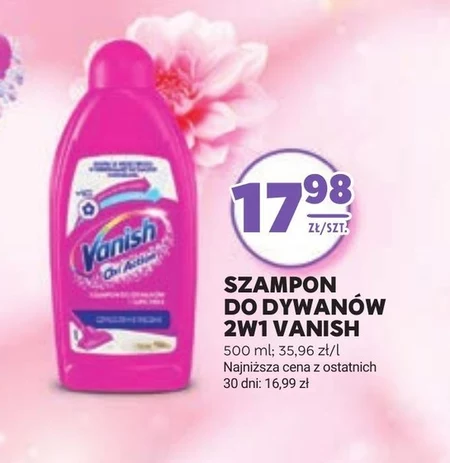 Szampon do dywanów Vanish