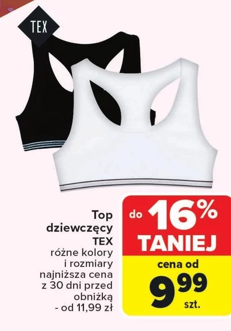 Top dziewczęcy TEX