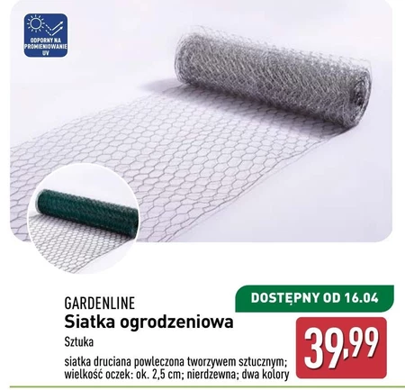 Siatka ogrodzeniowa Gardenline