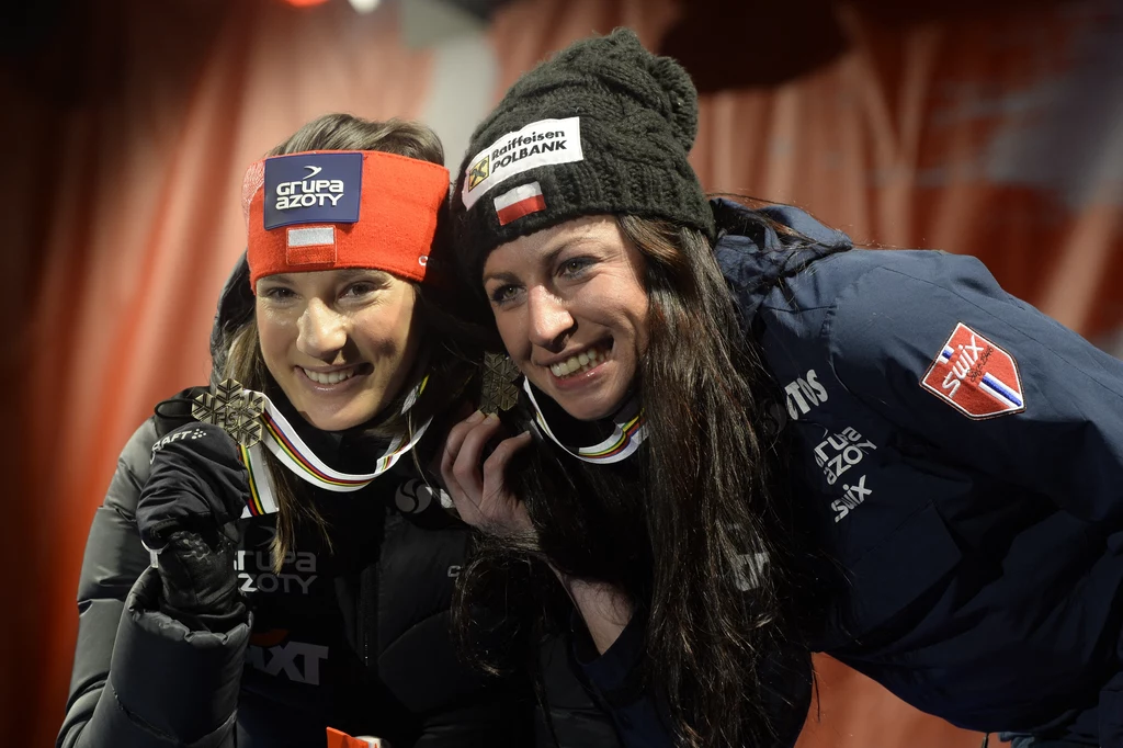 Sylwia Jaśkowiec i Justyna Kowalczyk z brązowymi medalami MŚ w Falun