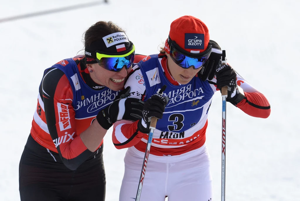 Justyna Kowalczyk i Sylwia Jaśkowiec