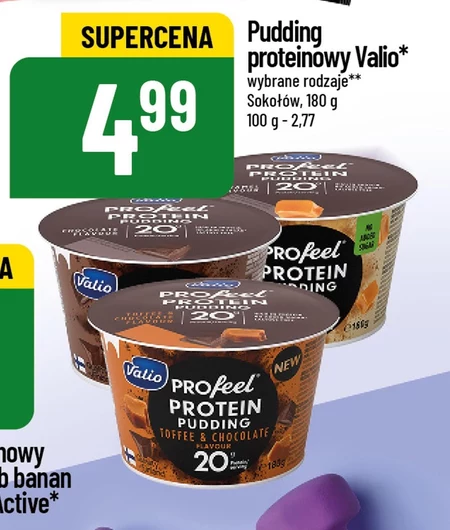 Valio PROfeel Pudding proteinowy o smaku czekoladowym 180 g